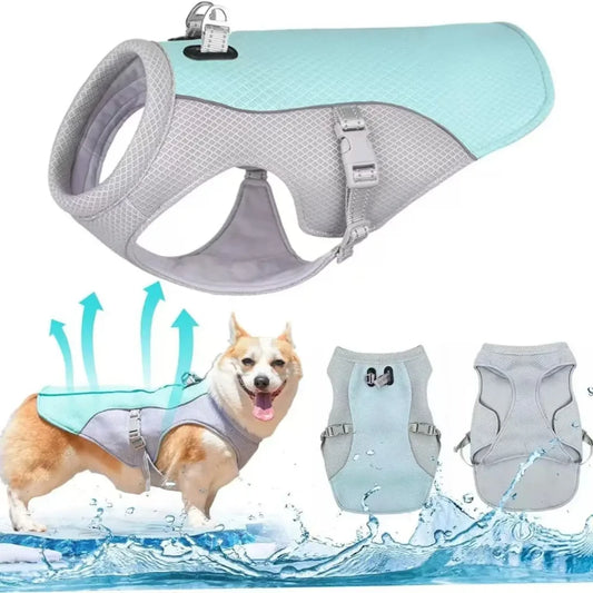 Reflective Cooling Dog Harness